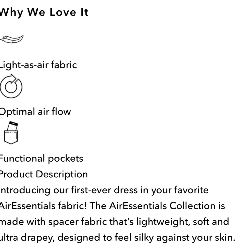 Spanx Air Essentials mock neck dress sz L EUC white / cream - Picture 5 of 7